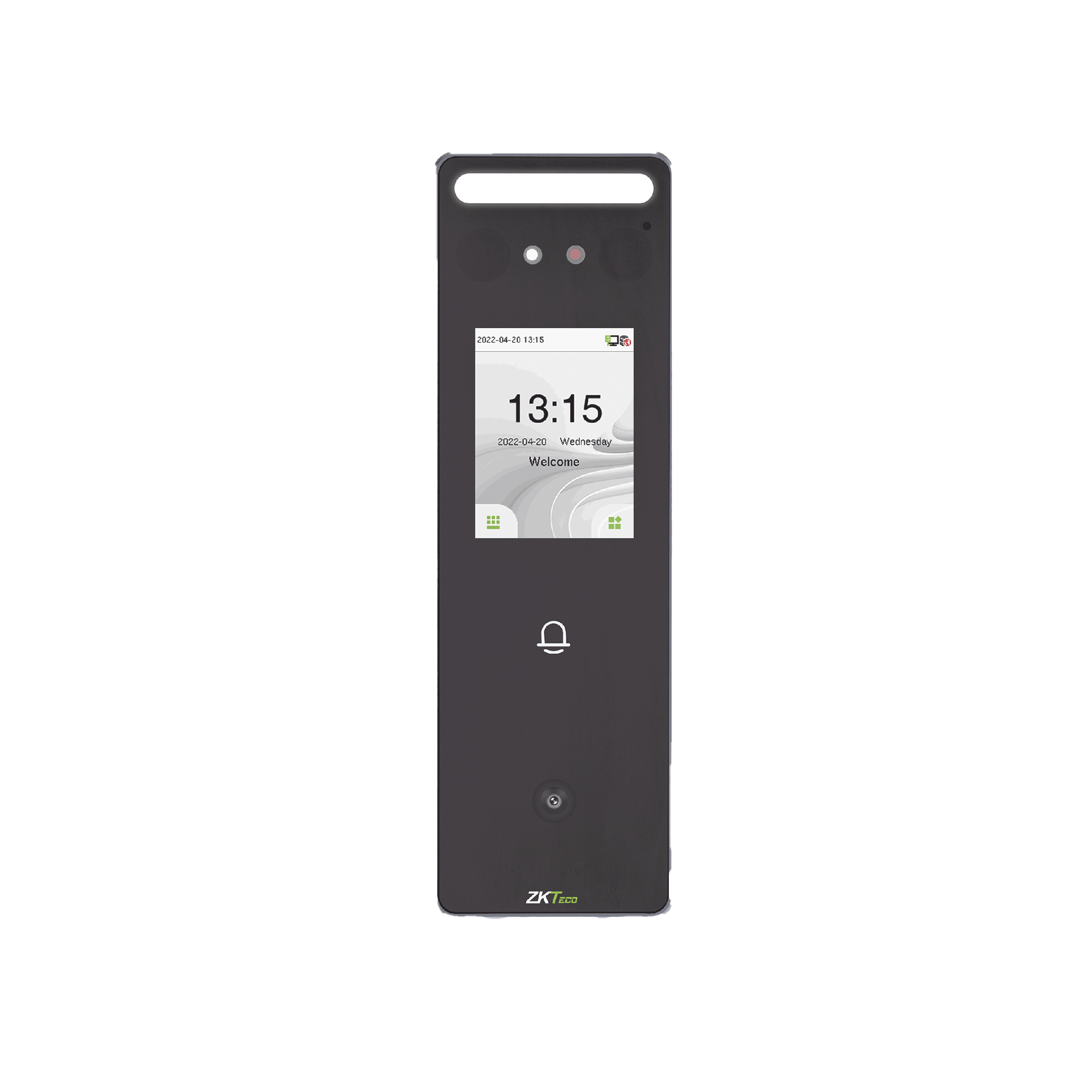 Biométrico SpeedFace-V3L[QR] ZKTeco | Control de Acceso Facial y QR con Relevador para 1 Puerta