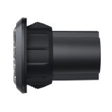 Estrobo Oculto, 6 LED, rojo azul SAE Clase I Empotrable, lente transparente - SILYMX