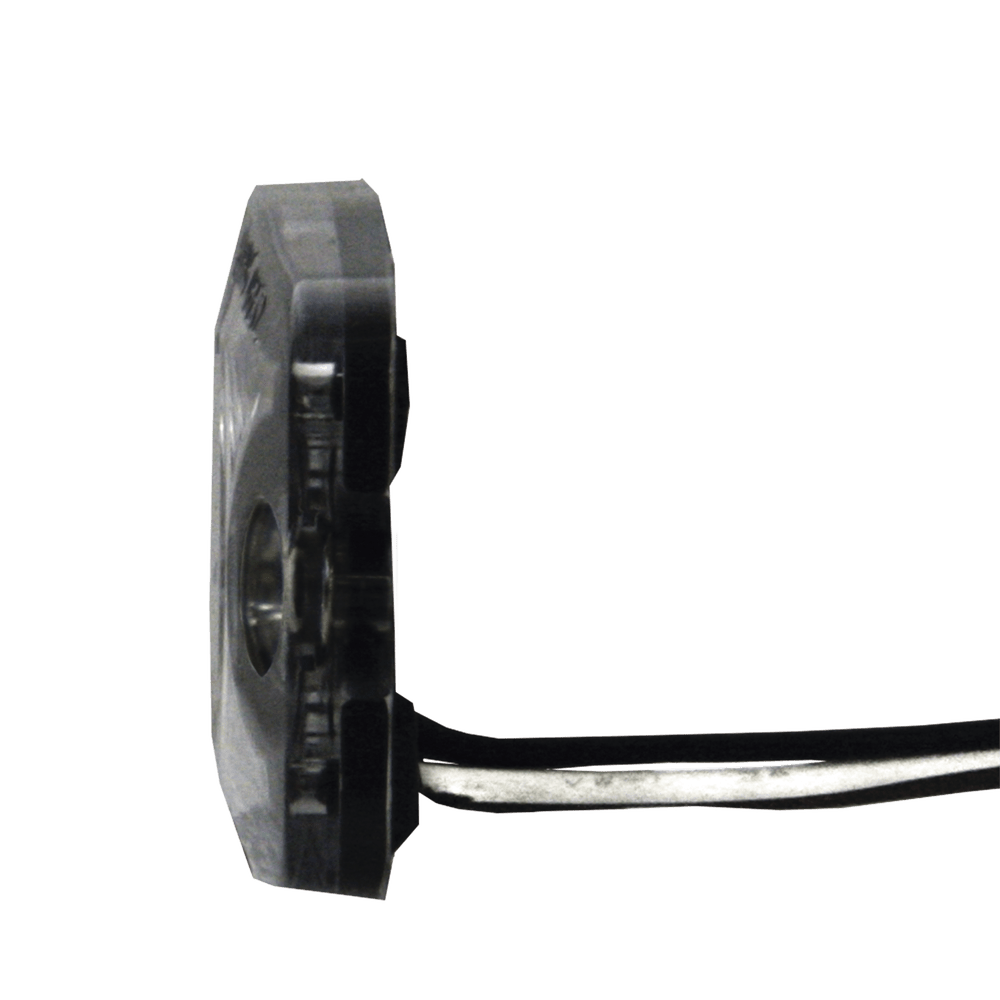 Luz Auxiliar de 4 LED ámbar SAE Clase I Lente transparente - SILYMX