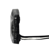 Luz Auxiliar de 4 LED ámbar SAE Clase I Lente transparente - SILYMX