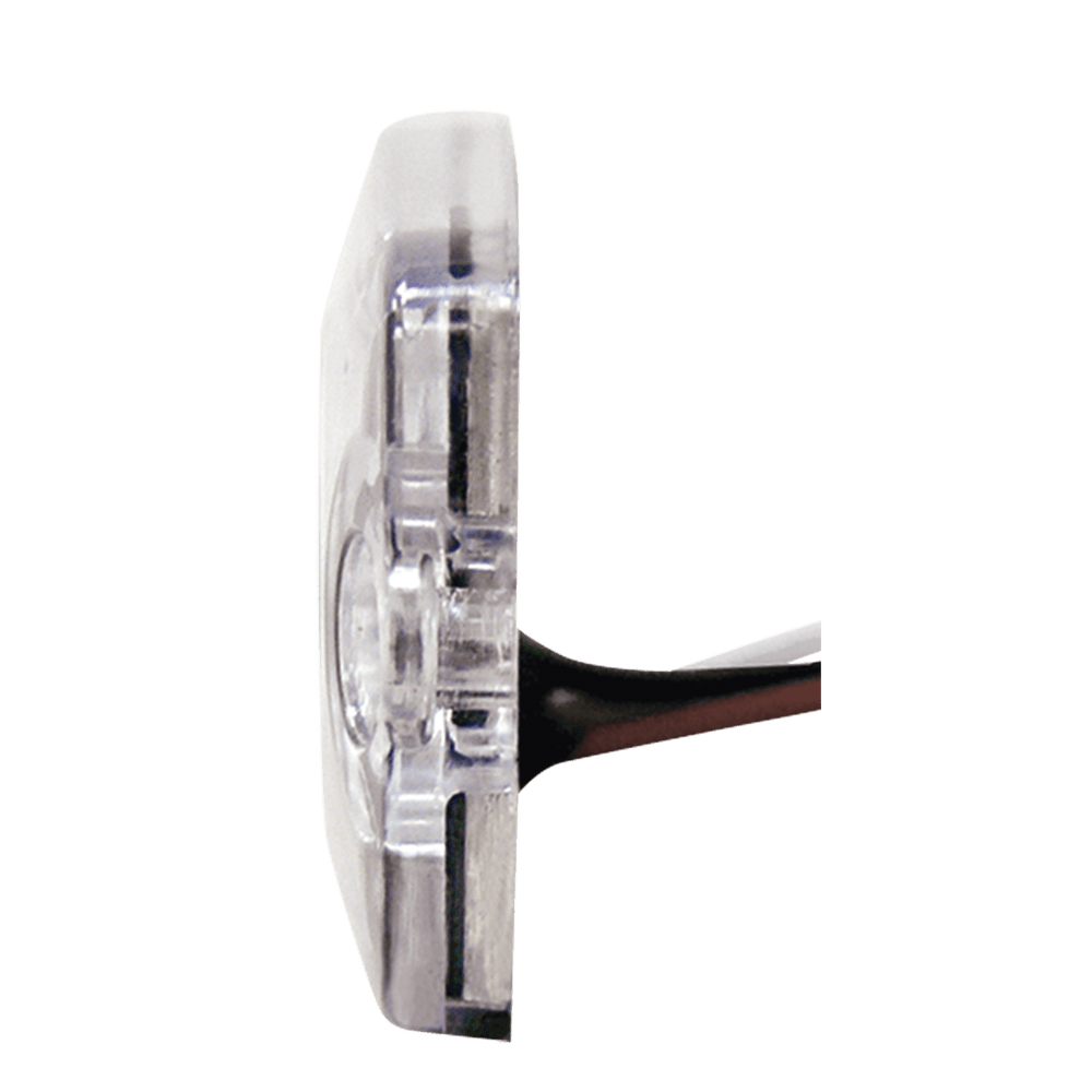 Luz Auxiliar de 6 LED, ámbar, SAE Clase I, lente transparente - SILYMX