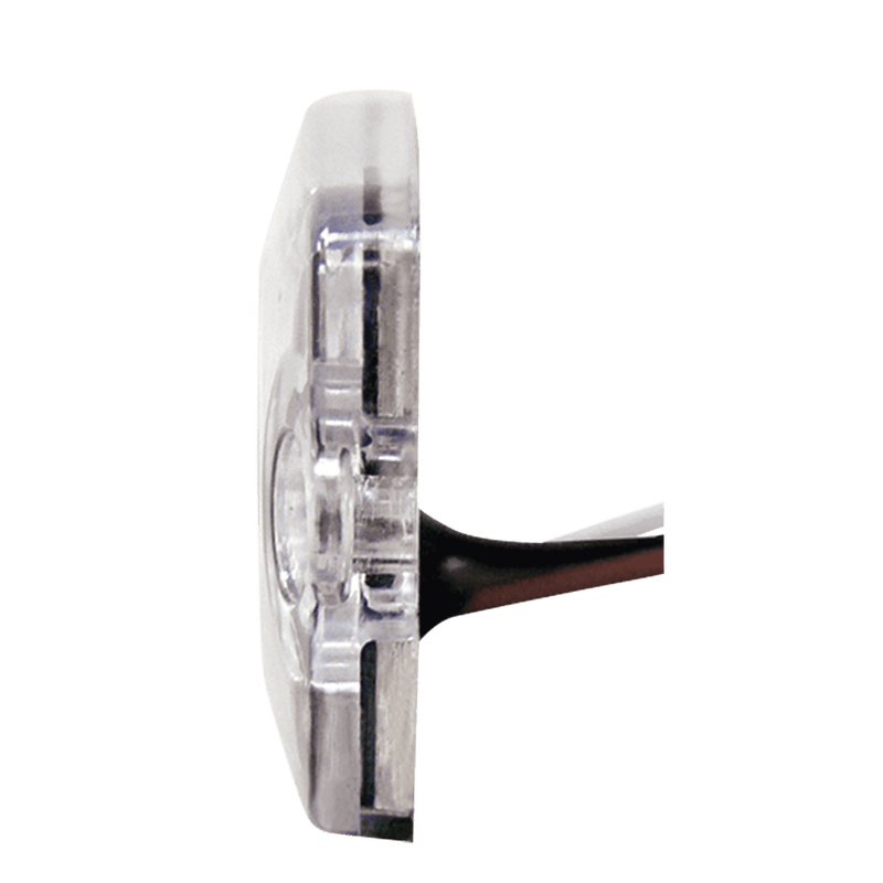 Luz Auxiliar de 6 LED, ámbar, SAE Clase I, lente transparente - SILYMX