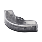 Luz Esquinera 9 LED ámbar SAE Clase I lente transparente - SILYMX