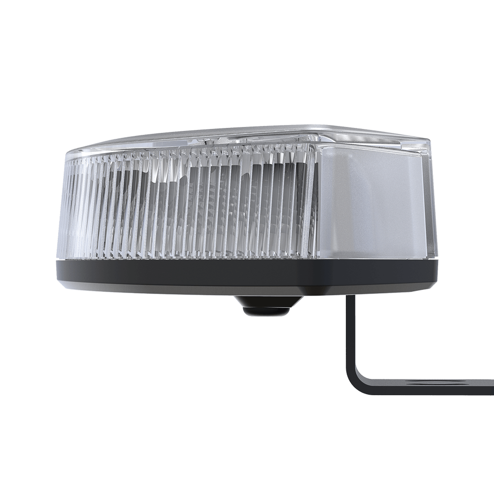 Luz Esquinera 9 LED ámbar SAE Clase I lente transparente - SILYMX