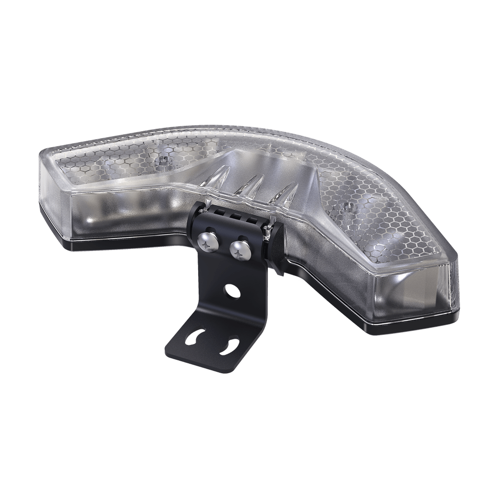 Luz Esquinera 9 LED ámbar SAE Clase I lente transparente - SILYMX