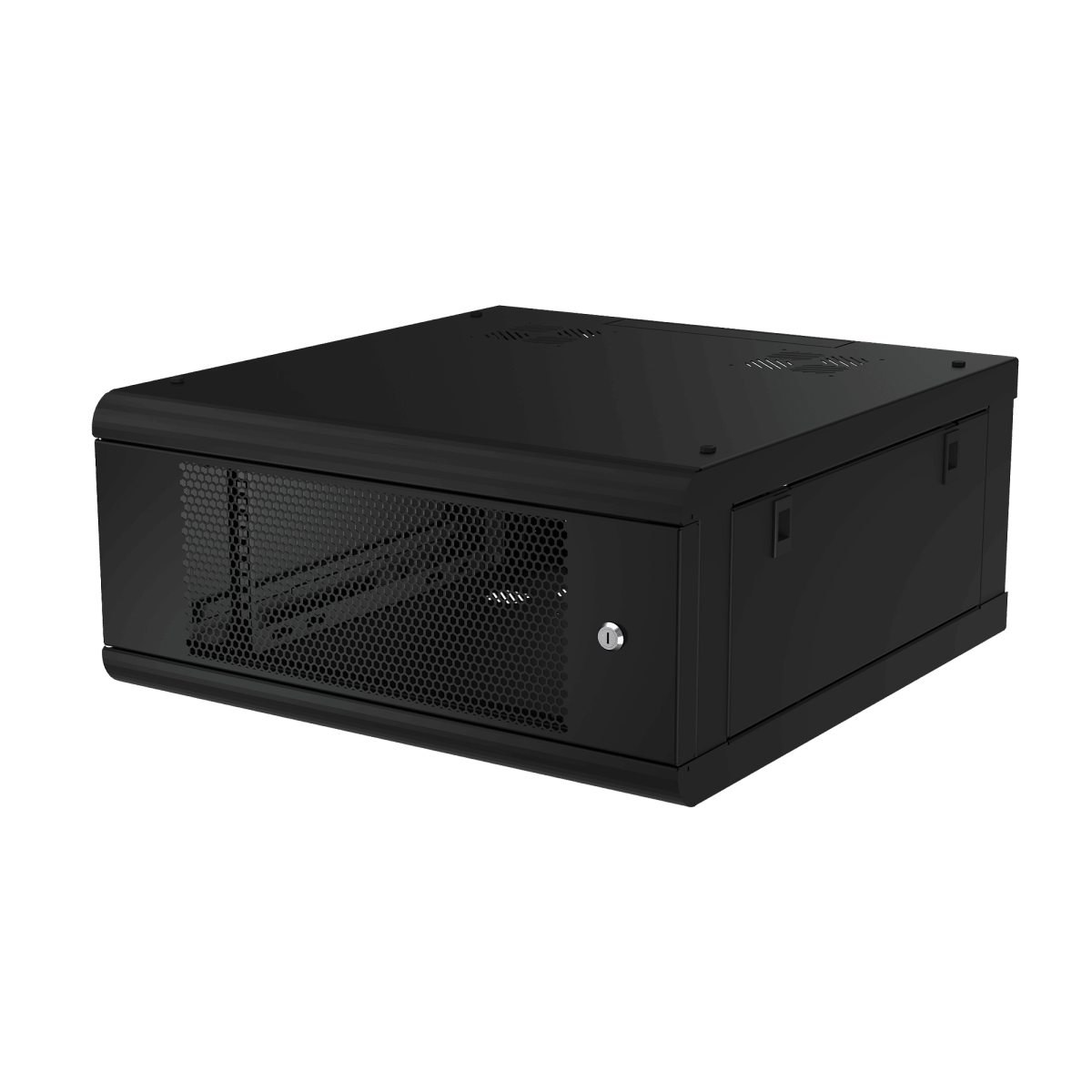 Racks CerradosLINKEDPROSR-1904-GN2PGabinete de Pared 4U Rack 19" Puerta Perforada 635mm Acero Reforzado LINKEDPRO SR - 1904 - GN2P - SILYMX