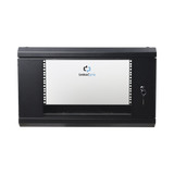 Gabinete de Pared 6U LINKEDPRO SR-1906-LH3G | Rack 19” con Puerta de Cristal Templado, Acero Reforzado, 455 mm de Profundidad