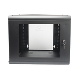 Gabinete de Pared 9U de 635 mm de Profundidad Rack de 19'' en Acero Reforzado Compacto y Resistente para Soluciones Profesionales - SILYMX