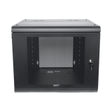 Racks CerradosLINKEDPROSR-1909-GN2PGabinete Pared 9U Rack 19" 635mm Profundidad Acero Reforzado Puerta Perforada LINKEDPRO SR - 1909 - GN2P - SILYMX