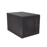 Racks CerradosLINKEDPROSR-1912-GN2DGGabinete de Pared 12U de 1027 mm de Profundidad: Máxima Profundidad y Protección en Acero Reforzado, Ideal para UPS y Servidores de 19" - SILYMX