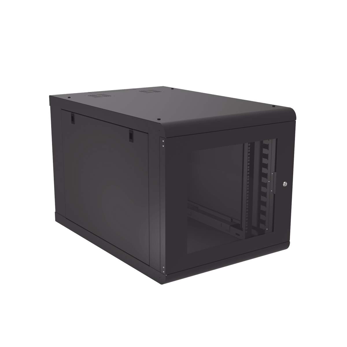Racks CerradosLINKEDPROSR-1912-GN2DGGabinete de Pared 12U de 1027 mm de Profundidad: Máxima Profundidad y Protección en Acero Reforzado, Ideal para UPS y Servidores de 19" - SILYMX