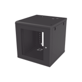 Racks CerradosLINKEDPROSR-1912-GN2GGabinete de Pared 12U de 635 mm de Profundidad, Rack de 19 in en Acero Reforzado: Compacto y Resistente para Soluciones Profesionales - SILYMX