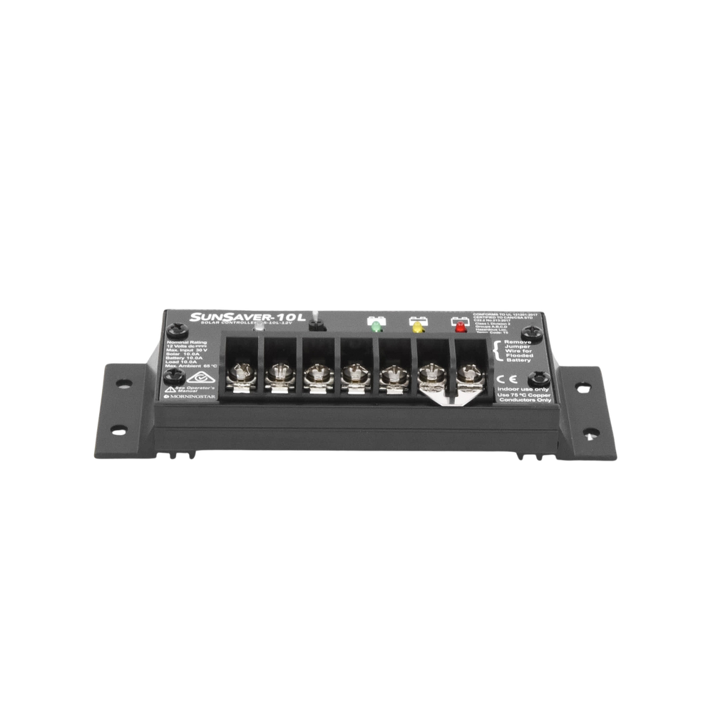 Controlador de Carga y Descarga MORNINGSTAR SunSaver 10 A 12 Vcc SS-10L-12V - SILYMX