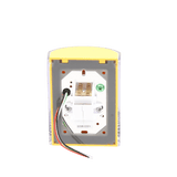 Botón de Apagado de Emergencia Texto en Español Tapa Protectora de Policarbonato Súper Resistente Restablecimiento con Llave SS2222PO-ES - SILYMX