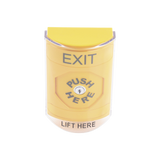 Botón de Salida Texto en Ingles Tapa Protectora de Policarbonato Súper Resistente Llave para restablecer Bocina integrada de Advertencia SS22A0XT-EN - SILYMX