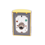 Botón de Salida Texto en Ingles Tapa Protectora de Policarbonato Súper Resistente Llave para restablecer Bocina integrada de Advertencia SS22A0XT-EN - SILYMX