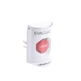 Botón de Emergencia Texto en Español Tapa Protectora de Policarbonato Súper Resistente Restablecimiento con Llave SS2322EX-ES - SILYMX