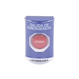 Botón de Salida de Emergencia Tapa Protectora de Policarbonato SS2422EX-ES - SILYMX