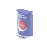 Botón de Salida de Emergencia Tapa Protectora de Policarbonato SS2422EX-ES - SILYMX