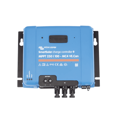 VICTRON ENERGYSSMPPT250/100SmartSolar MPPT 250/100 - MC4. Controlador Solar MPPT 100A, Voltaje: 48 Vcc. Para uso con Inv. Cargadores Victron - SILYMX