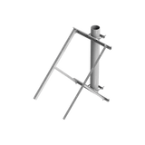 Montaje para Poste o Torre Galvanizado Electrolítico para Paneles Solares SS-PBL-V5 - SILYMX