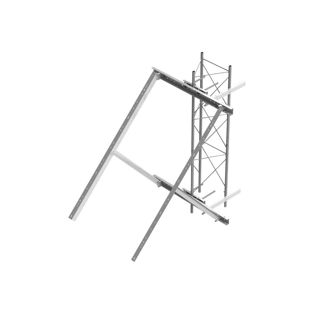 Montaje para Poste o Torre Galvanizado Electrolítico para Paneles Solares SS-PBL-V5 - SILYMX