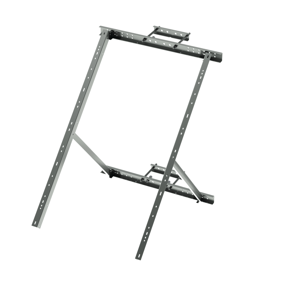 Montaje para Poste o Torre Galvanizado Electrolítico para Paneles Solares SS-PBL-V5 - SILYMX