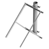 Montaje para Poste o Torre Galvanizado Electrolítico para Paneles Solares SS-PBL-V5 - SILYMX