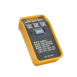 Probador de Tomacorriente Eléctrico Estándar o GFCI Con LEDs de Alto Brillo y Gráfico Incluido Para Verificar Rápida y Fácilmente el Cableado ST120 - SILYMX
