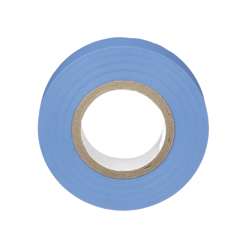 Cinta Eléctrica para Aislar de PVC Uso General Grosor de 0.18mm (7 mil) Ancho de 19mm y 20.12m de Largo Color Azul ST17-075-66BU - SILYMX