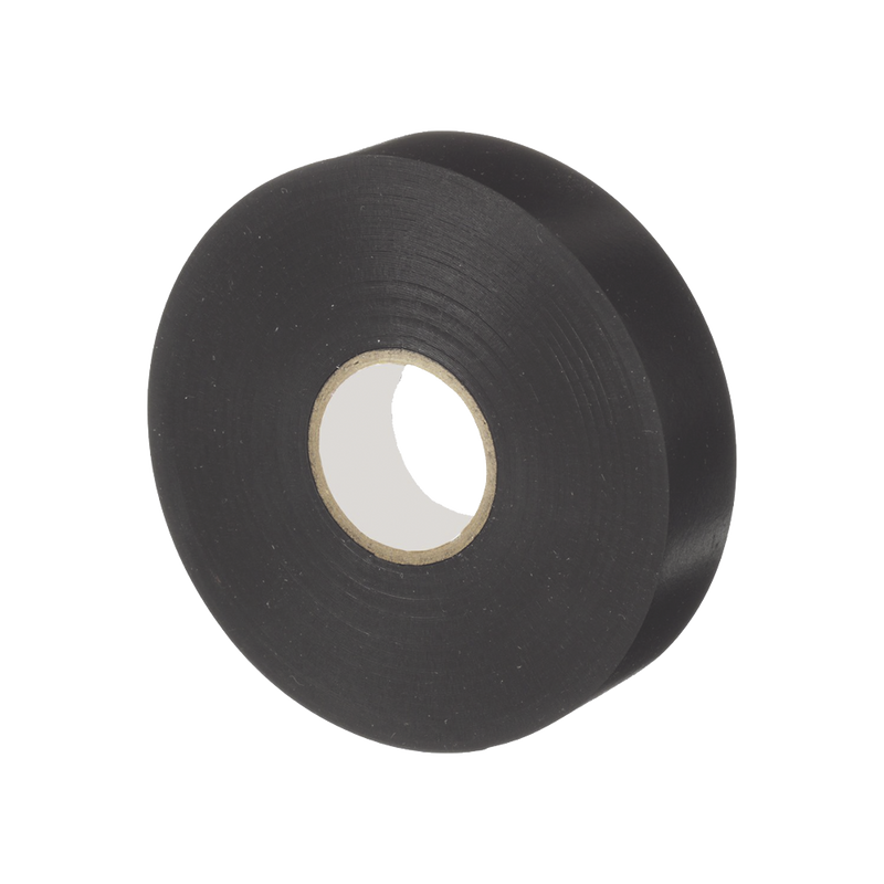 Cinta Eléctrica STRONGHOLD para Aislar de PVC Uso Profesional en Construcción Eléctrica Grosor 0.18mm 7 mil Ancho 19mm y 20m Largo Color Negro. ST43-075-66BK - SILYMX