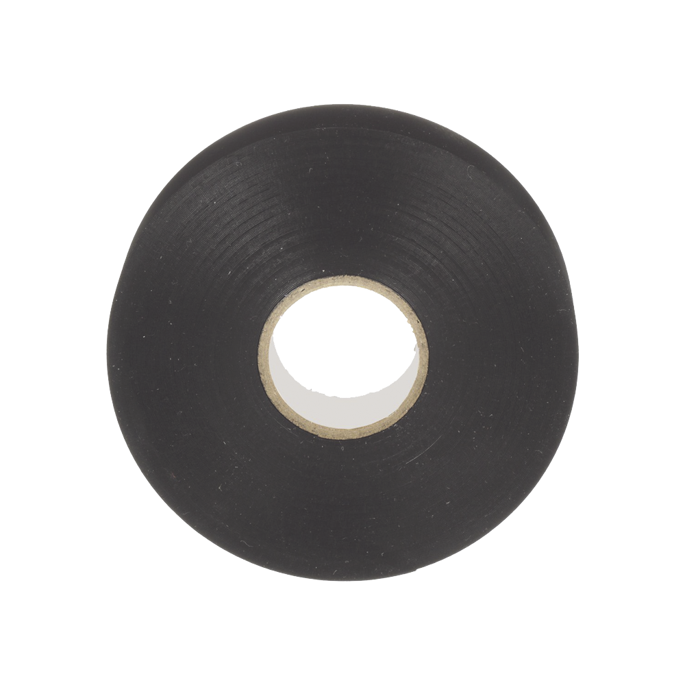 Cinta Eléctrica STRONGHOLD para Aislar de PVC Uso Profesional en Construcción Eléctrica Grosor 0.18mm 7 mil Ancho 19mm y 20m Largo Color Negro. ST43-075-66BK - SILYMX