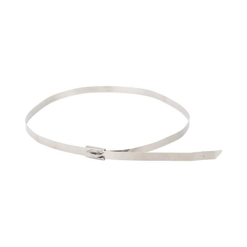 Corbata o Cincho de Acero Inoxidable 4.6 x 360mm 10 piezas ST-CT360 - SILYMX