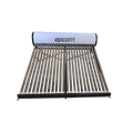 Bóiler Solar de 240L, Baja Presión con 24 Tubos de Vacío de Mayor Resistencia y Termotanque Inoxidable de Grado Alimenticio 240 L Resistentes a Granizo de Hasta 25 mm/ l, Incluye Anodo de Magnesio EPCOM STELPWH240