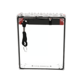 Cubierta Universal Transparente, de Bajo Perfil, Texto de Incendio en Español, Notificación Audible y Visible - SILYMX