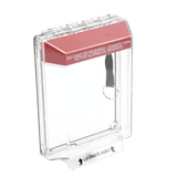 Cubierta Universal Transparente, de Bajo Perfil, Texto de Incendio en Español, Notificación Audible y Visible - SILYMX