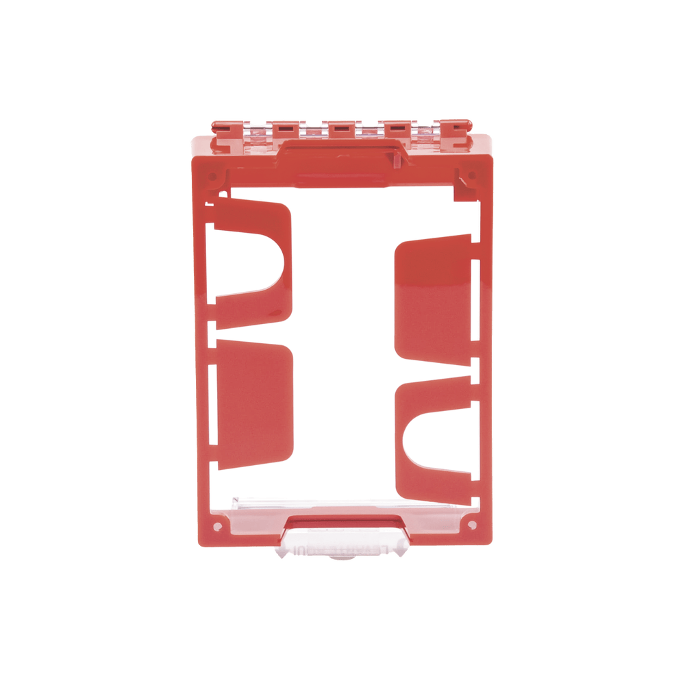 Cubierta Universal De Montaje Superficial Con Espaciador 1.46  Serie Universal Stopper Texto De Incendio En Español STI-14210FR-ES - SILYMX