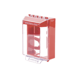 Cubierta Universal De Montaje Superficial Con Espaciador 1.46  Serie Universal Stopper Texto De Incendio En Español STI-14210FR-ES - SILYMX