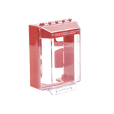 Cubierta Universal De Montaje Superficial Con Espaciador 1.46  Serie Universal Stopper Texto De Incendio En Español STI-14210FR-ES - SILYMX