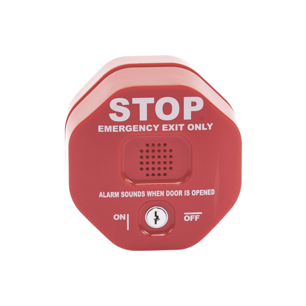 Alarma multifunción Exit Stopper con bocina remota, para puertas dobles STI-6404 - SILYMX