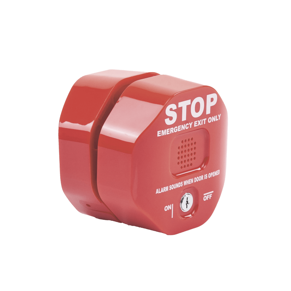 Alarma multifunción Exit Stopper con bocina remota, para puertas dobles STI-6404 - SILYMX