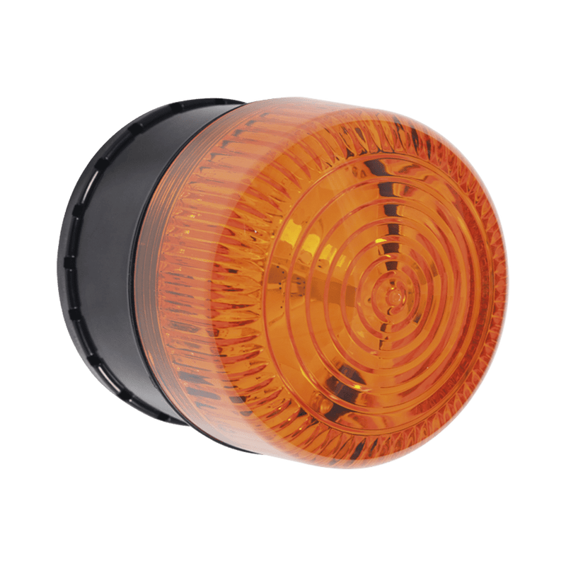 Microcontrolador SELECT ALERT con Alarma Sirena Estrobo para notificar Entradas Salidas No Autorizadas y Emergencias Color Ambar STI-SA5500-A - SILYMX