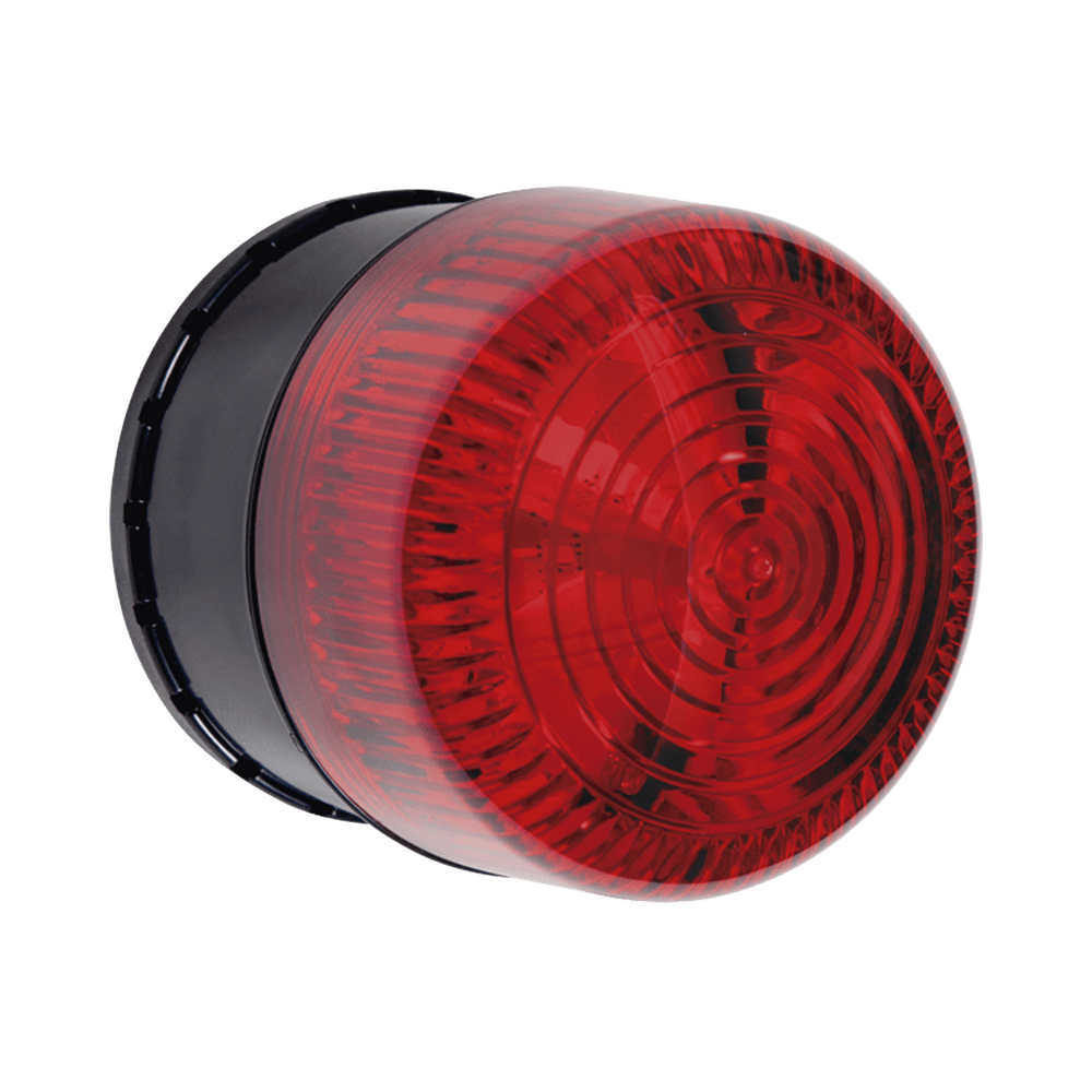 Alarma de Una Zona para Uso en Exterior Notificación Audible y Visible Color Rojo STI-SA5500-R - SILYMX