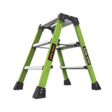 Escalera Plegable 2 Peldaños de Fibra de Vidrio Tamaño 66 cm SURESTEP - SILYMX