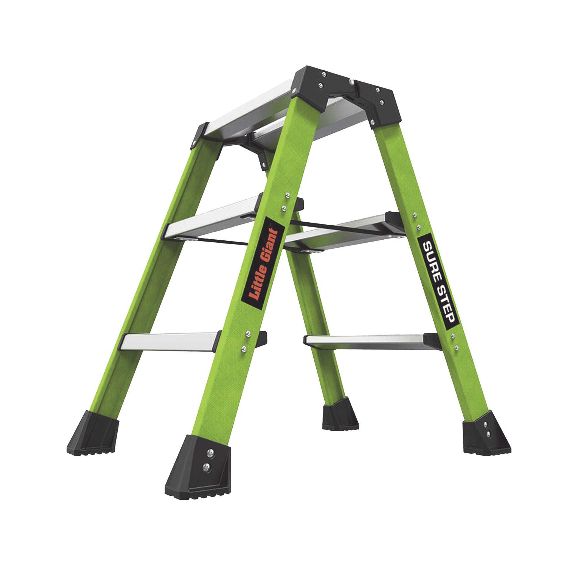 Escalera Plegable 2 Peldaños de Fibra de Vidrio Tamaño 66 cm SURESTEP - SILYMX