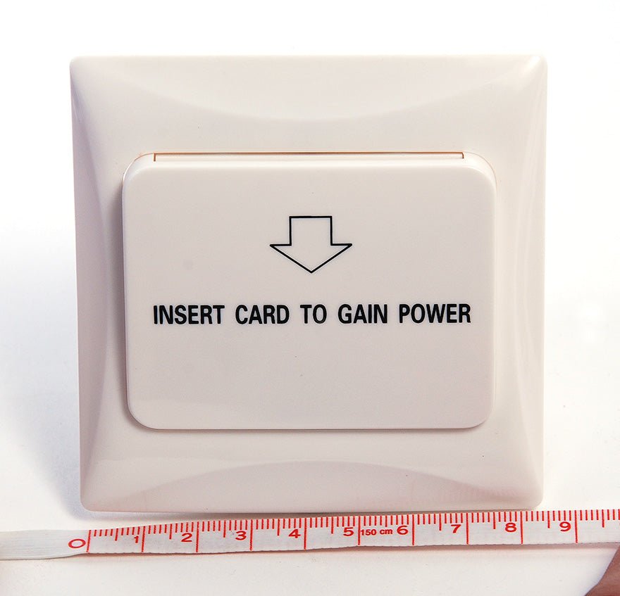 AutomatizaciónZKTECO - AccessPROSWITCHPROInterruptor de Energía Habitación Hotel Control por Tarjeta RFID 30A ZKTECO SWITCHPRO - SILYMX