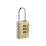 Candado de Latón de Combinación Maletero Programable Medida 20 mm Nivel de seguridad 3 SYS-10CA - SILYMX