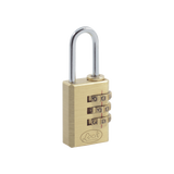 Candado de Latón de Combinación Maletero Programable Medida 20 mm Nivel de seguridad 3 SYS-10CA - SILYMX