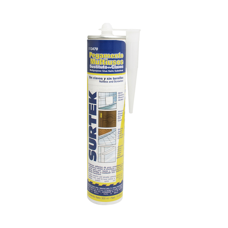 Pegamento Multiusos Sin Clavos 300 ml SKU:113470 SYS113470 - SILYMX