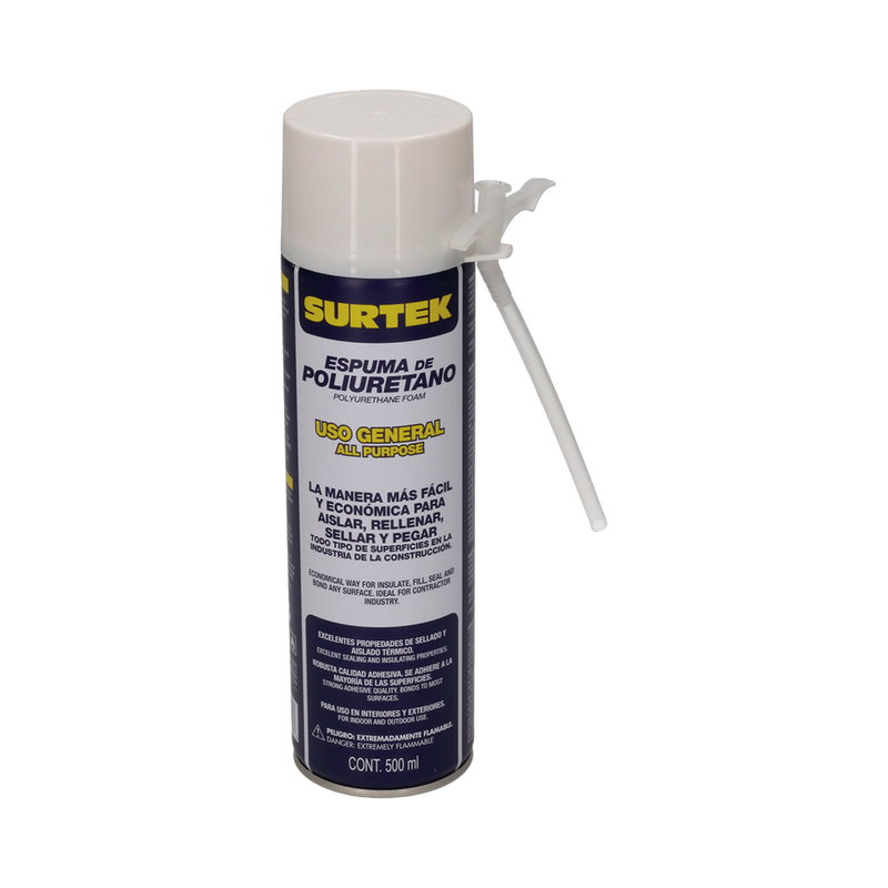 Espuma de Poliuretano Capacidad 500 ml SYS-113521 - SILYMX